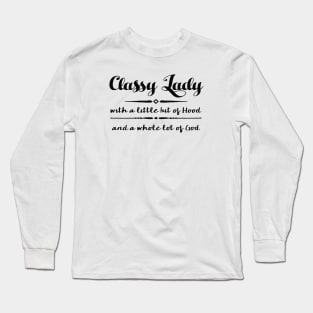 Classy Lady Long Sleeve T-Shirt